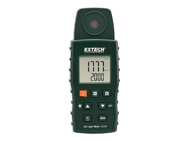 Extech UV510, 58 mm, 25 mm, 141 mm, 160 g, AAA, Batteri