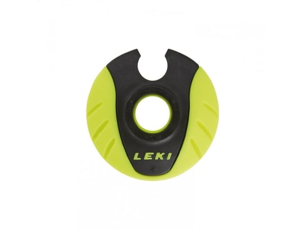 LEKI Cobra, Skidstav, Korg, Svart, Gul, Leki, 5 cm