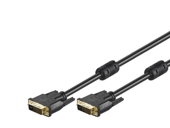 Goobay MMK 110-180 G 24+1 DVI-D 1,8m, 1,8m, DVI-D, DVI-D, Sort