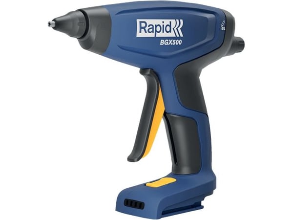 Rapid BGX500, kuumaliimapistooli, musta, sininen, 12 cm, 3 min, akku, 2.5 At