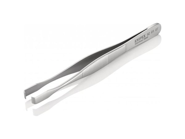 Knipex 92 01 07, Rustfritt stål, Rustfritt stål, Flat, Buet, 25 g, 11 mm