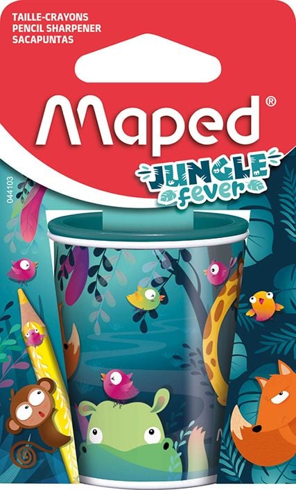 Maped 044103, Manuell blyantspisser, Flerfarget, 1 stykker