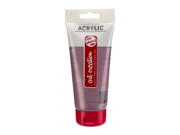 Talens Art Creation akrylmaling rør metallic rose 833