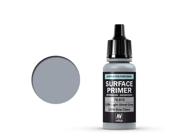 Vallejo USN Light Ghost Grey 17 ml. Vallejo Surface Primer universal akrylprimer