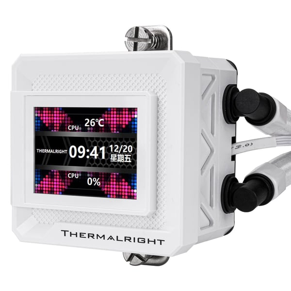 Thermalright Frozen Warframe 360 SE vattenkylare 360 mm ARGB, vit