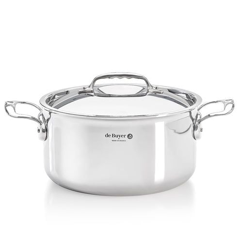 de Buyer Affinity, Ruostumaton teräs, Ruostumaton teräs, Keraaminen, Kaasu, Halogeeni, Induktio, Ruostumaton teräs, Ruostumaton teräs, 27,9 cm