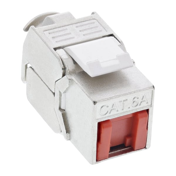 InLine 76202R, Tasainen, Harmaa, RJ-45, Uros, 10GBase-T, 22/26