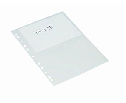 Bantex 100080936, 130 x 180 mm, Gjennomsiktig, Polypropylen (PP), Landskap, 0,1 mm, 10 stykker