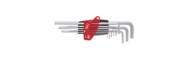 Wiha ProStar 369 - L-nøkkelsett - 10 deler - inn holder