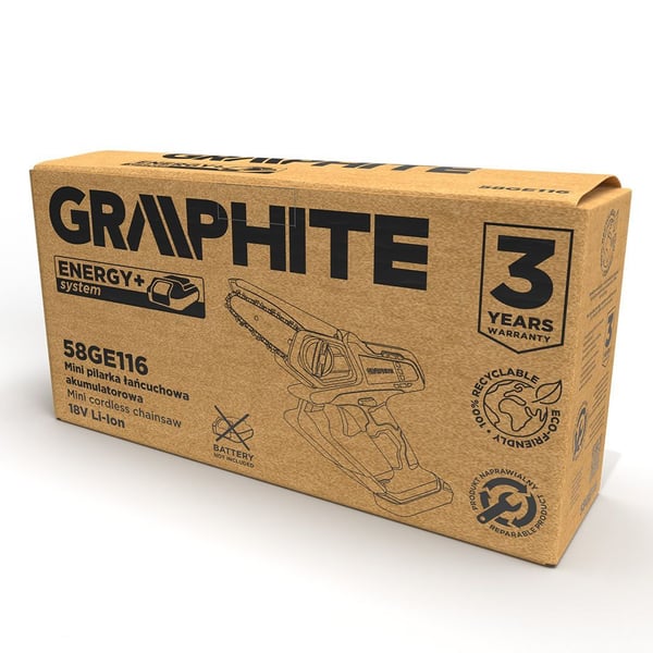 Grafiittinen moottorisaha 5902062082541