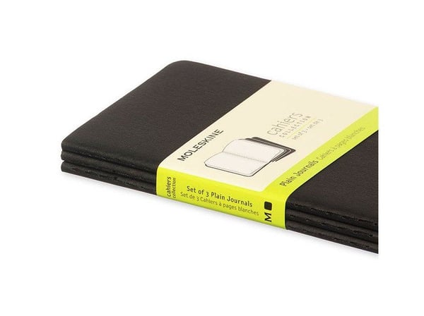 Moleskine Cahier Journal Tyhjä taskulajittelu 3-Pak