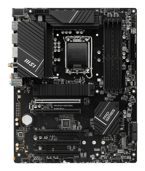 MSI PRO B760-P WIFI DDR4 -emolevy, Intel B760, LGA 1700, ATX