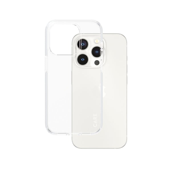 CARE by PanzerGlass Urban Combat - Bakdeksel for mobiltelefon - termoplastisk polyuretan (TPU), polykarbonat (PC), oleofobisk belegg - klar