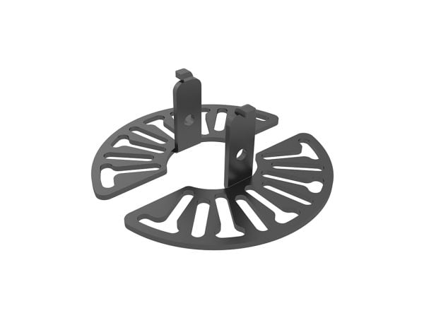 Multibrackets 6275, Kamerateline, Musta, Terästä, 10 kg, 1 kpl, 135 mm