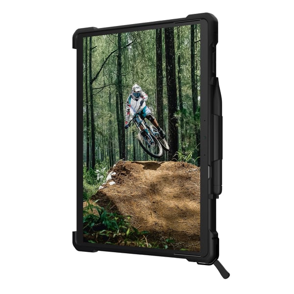 UAG Plasma Series Rugged Case for Surface Pro 9 - Plasma Series w/ Handstrap and Shoulder Strap- Clear - Baksidedeksel for nettbrett - is - for Mic...