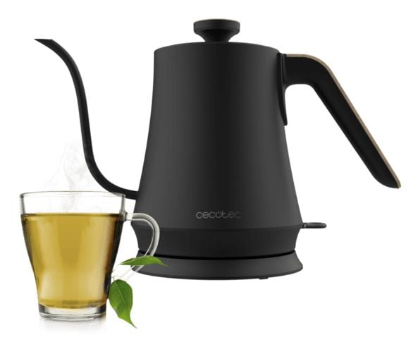 Cecotec Thermosense 500 Cisne -vedenkeitin 1 l 1200 W, musta