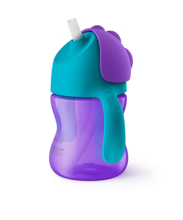 Philips Avent SCF796/02 sugrörsmugg 200 ml, lila