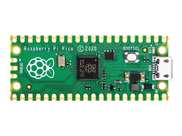 Vadelma Pi Pico - Kehitysalusta - Vadelma Pi RP2040 / 133 MHz - RAM 264 KB - Blitz 2 MB