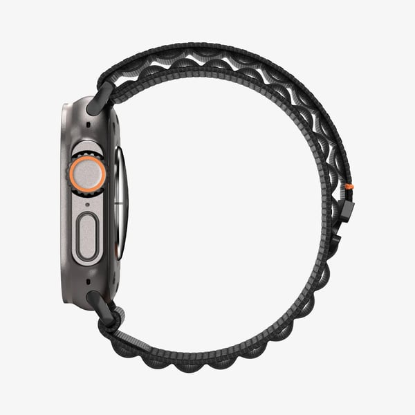 Spigen WBF1-rem til Apple Watch 6/7/8/9/10/11/SE/SE 3/Ultra 1/Ultra 2/Ultra 3 44/45/46/49 mm svart