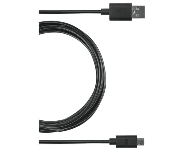 Subsonic SA5355, 4 m, USB A, Micro-USB A, USB 2.0, Uros/uros, Musta