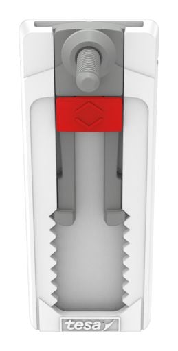 TESA 77775-00000, inomhus, Universalkrok, Grå, Röd, Vit, Självhäftande remsa, 1 kg, Gips