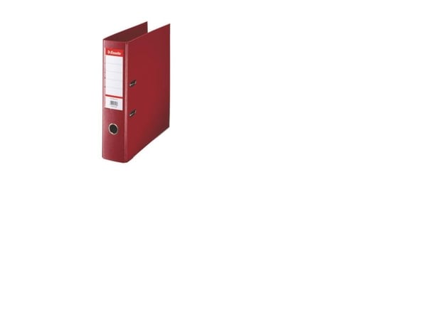 Esselte No.1 mappi PP, 30% kierrätettyä PP-materiaalia, A4, Muovi, Bordeaux, Kuvioitu pinta, 500 arkkia, 500 g/m²