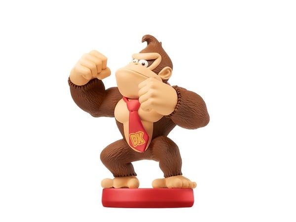 Nintendo amiibo Donkey Kong - Super Mario Series - ekstra videospillfigur for spillkonsoll - for New Nintendo 3DS, New Nintendo 3DS XL; Nintendo Sw...