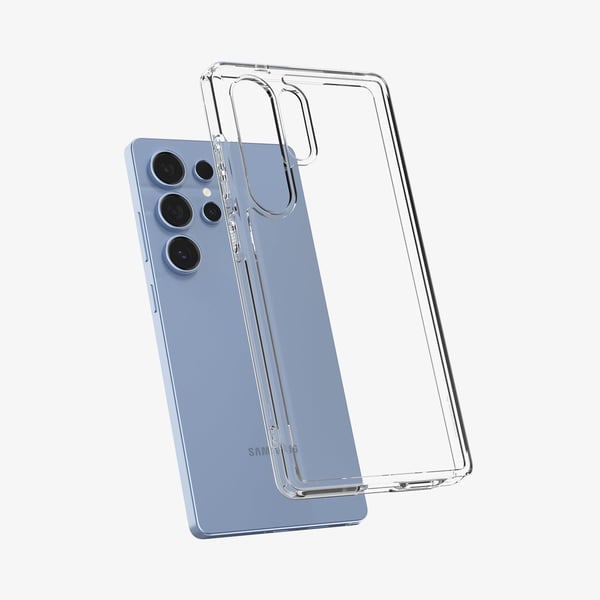 Spigen Ultra Hybrid, Suojus, Samsung, Galaxy S25 Ultra, 17,5 cm (6.9"), Läpinäkyvä