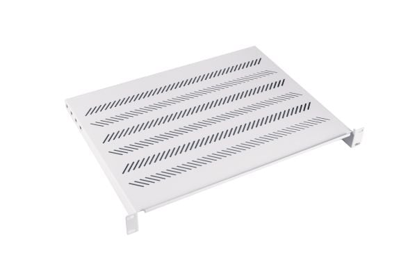 KaTLINK - Hylla för rack - grå, RAL 7035 - 1U - 19"