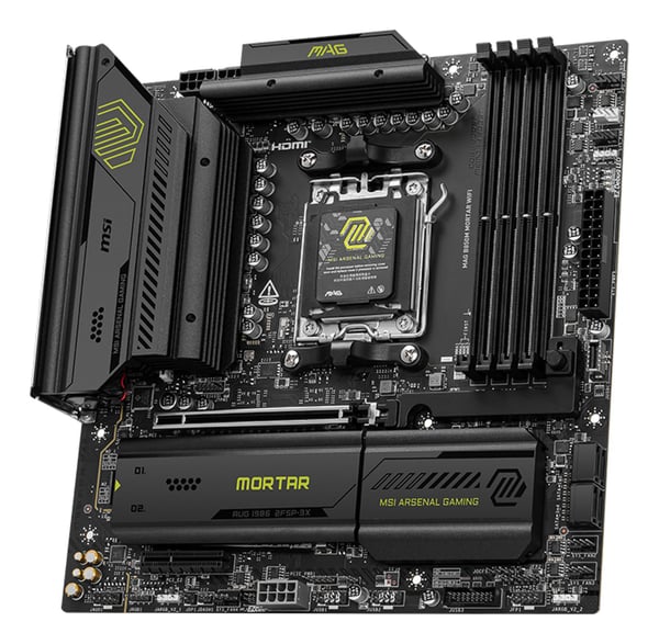 MSI MAG B850M MORTAR WIFI hovedkort AMD B850 Socket AM5 micro ATX DDR5