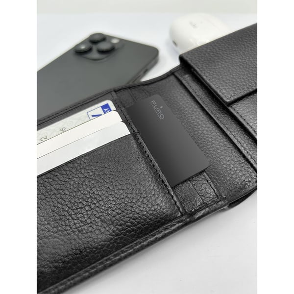 PURO PUFMC1BLK smart sporingsbrikke for Apple Find My, svart