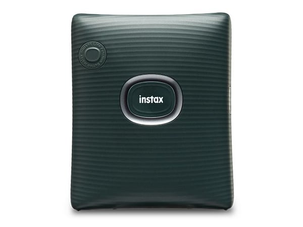 Fujifilm instax Square Link - Skirver - farge - LED - 86 x 72 mm - kapasitet: 10 fotoer - Bluetooth 4.2 LE - midnattgrønn