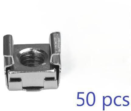 Lanview by Logon - Screws & cage nuts kit (M5) (en pakke 50 deler)