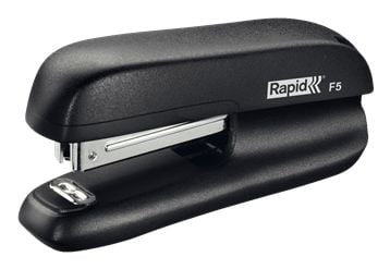Rapid Fashion F5 Mini - Stiftemaskin - 10 ark - No.10 - ABS-plast, metall - svart