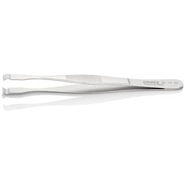 Knipex 92 11 02, Rustfrit stål, Rustfrit stål, Flad, Kurvet, 23 g, 11 mm