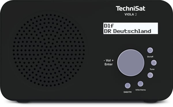 TechniSat VIOLA 2, Bærbar, Analog og digital, DAB+, FM, 87,5 - 108 MHz, 174 - 240 MHz, 1 W