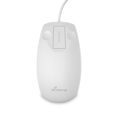 MediaRange MROS266, Molempikätinen, Optinen, USB Type-C, 1000 DPI, Valkoinen