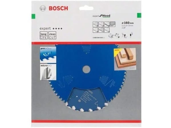 Bosch RUNDSAVKL 160X20X2,2/1,6MM 24T EXP WOOD