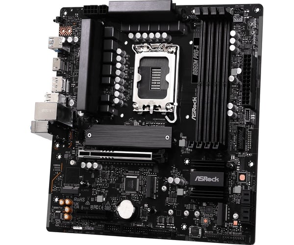 ASRock B860M Pro-A -emolevy, LGA1851, micro-ATX, DDR5