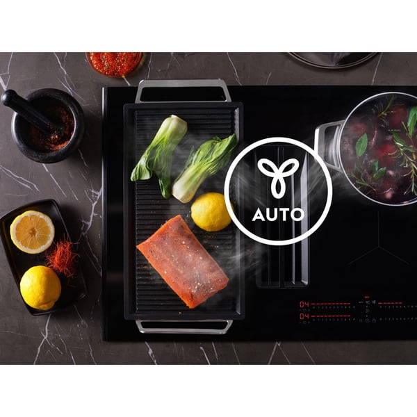 AEG IDK84453IB induktiotaso 80 cm, 4 keittoaluetta, musta