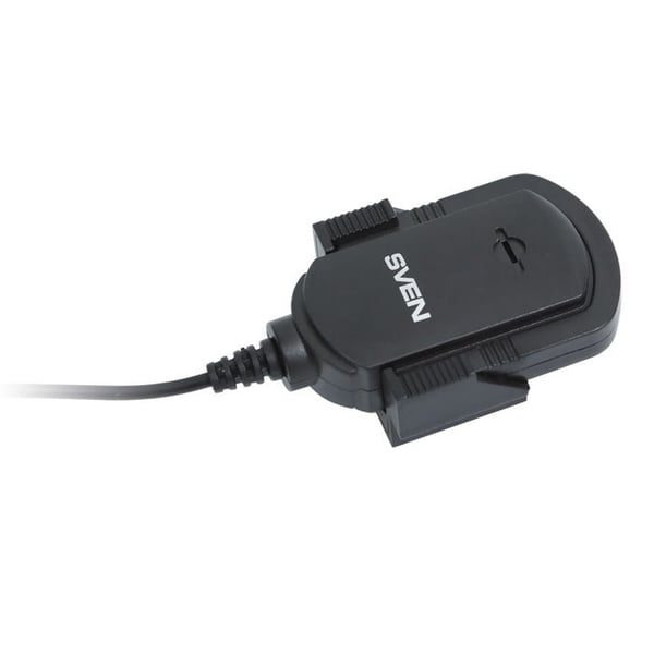 SVEN MK-150, Mikrofon med klemme, -58 dB, 50 - 16000 Hz, Koblet med ledninger (ikke trådløs), 3.5 mm (1/8"), Sort