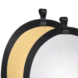 Walimex Taitettava heijastin - Sammenfoldelig reflektor - sølv/guld - Ø56 cm