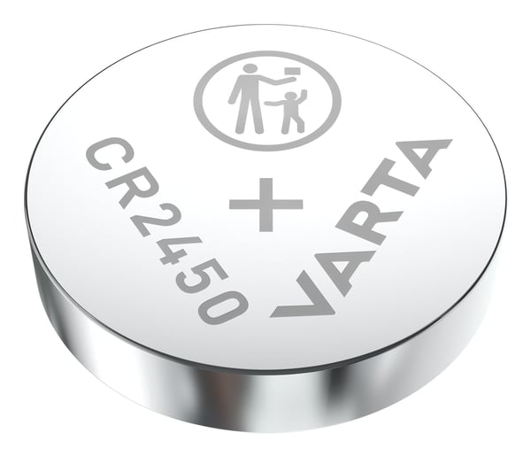 Varta CR2450, engangsbatteri, CR2450, litium, 3 V, 4 stk, 570 mAh