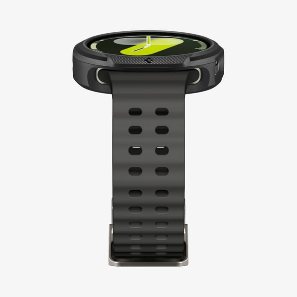 Spigen Liquid Air, Kotelo, Älykello, musta, Samsung, Watch 8 (40mm), Termoplastinen polyuretaani (TPU)