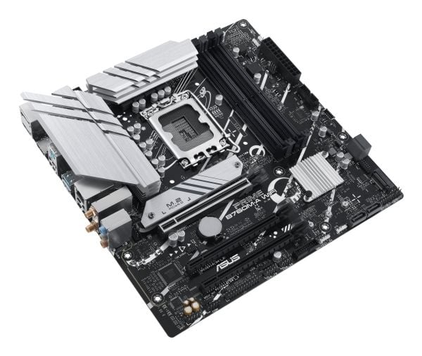 ASUS PRIME B760M-A WIFI, Intel, LGA 1700, Intel® Celeron®, Intel® Core™ i3, Intel® Core™ i5, Intel® Core™ i7, Intel® Core™ i9,..., LGA 1700, DDR5-S...