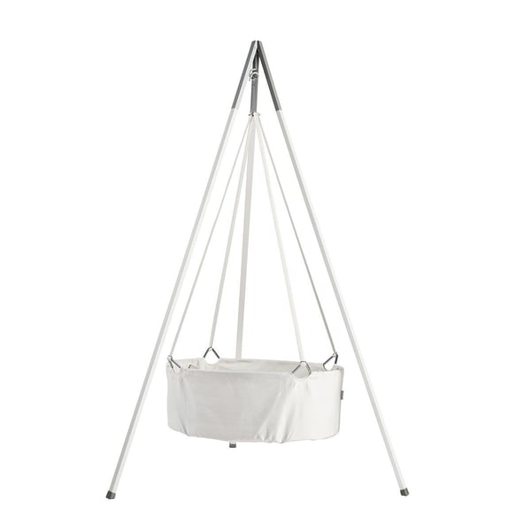 Leander Classic™ vagg med madrass – Vit