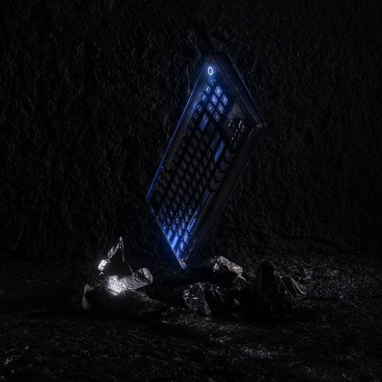 8Bitdo Retro 87, Ledning & Trådløs, USB + RF Wireless + Bluetooth, Mekanisk nøkkelbryter, QWERTY, RGB LED, Svart