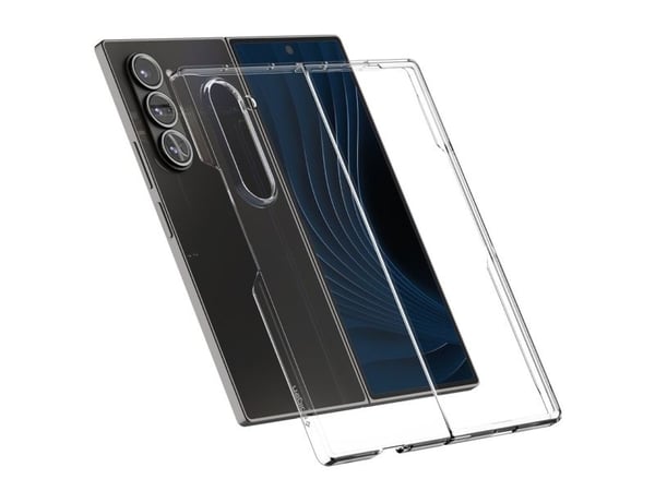 Spigen Air Skin - Baksidedeksel for mobiltelefon - polykarbonat, uretan - krystallklar - for Samsung Galaxy Z Fold6