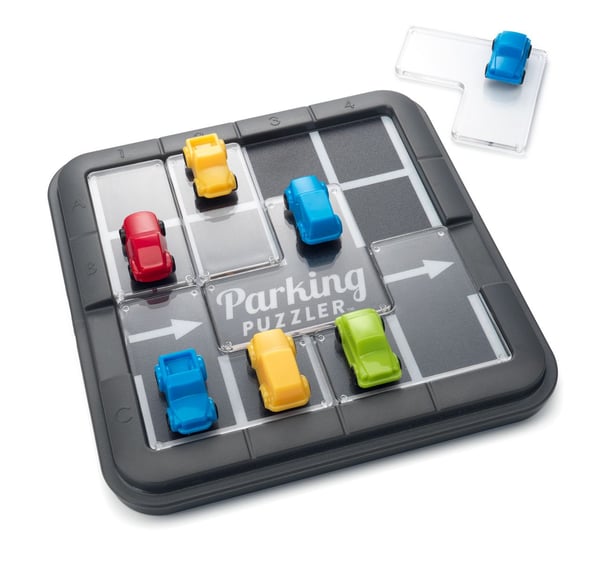 SmartGames Parking Puzzler, 6 år, Flerfarget