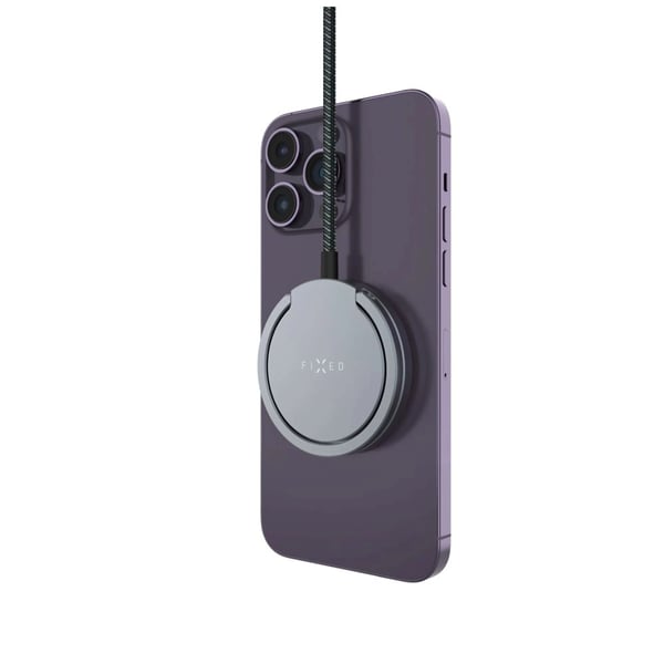 FIXED MagPad pro - Trådløst ladestativ - 15 watt - 3 A - grå